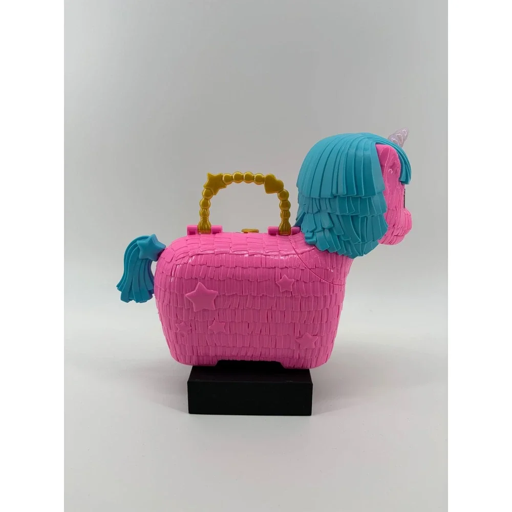 Polly Pocket‎ Unicorn Party Piñata Playset Kids OS Pink Blue HWP07 Mattel 2023